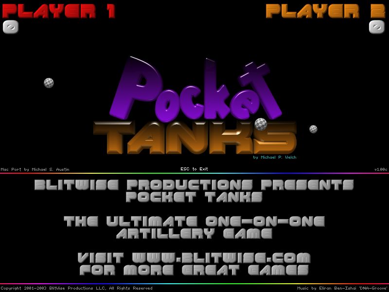 Pocket Tanks Deluxe Mac Download